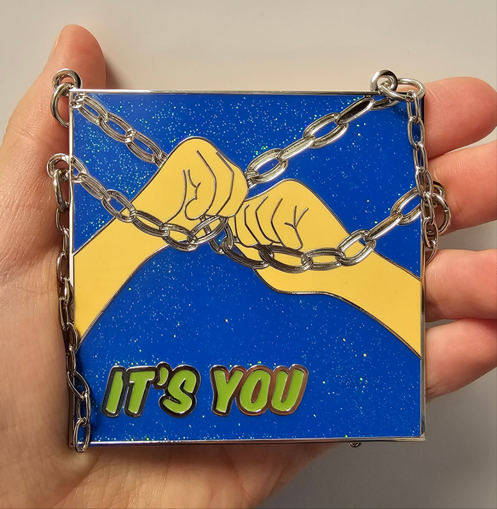 Ateez San Enamel Pin - A Grade