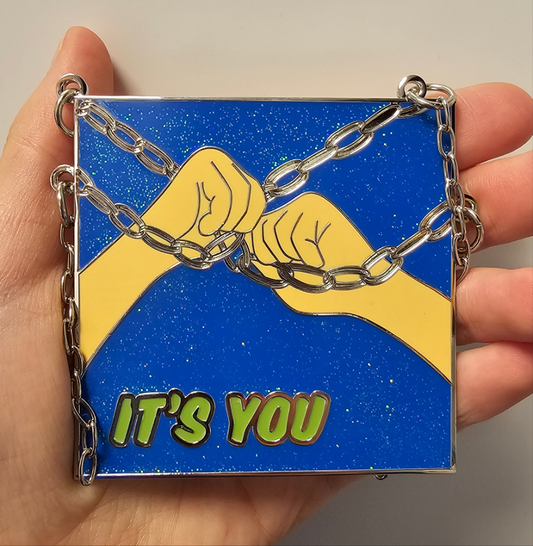 Ateez San Enamel Pin - A Grade