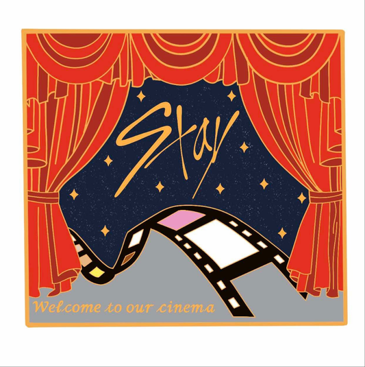 Stray Kids Cinema Enamel Pin - A Grade